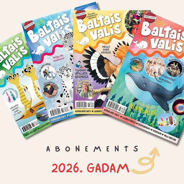 Žurnāla abonements 2026. gadam
