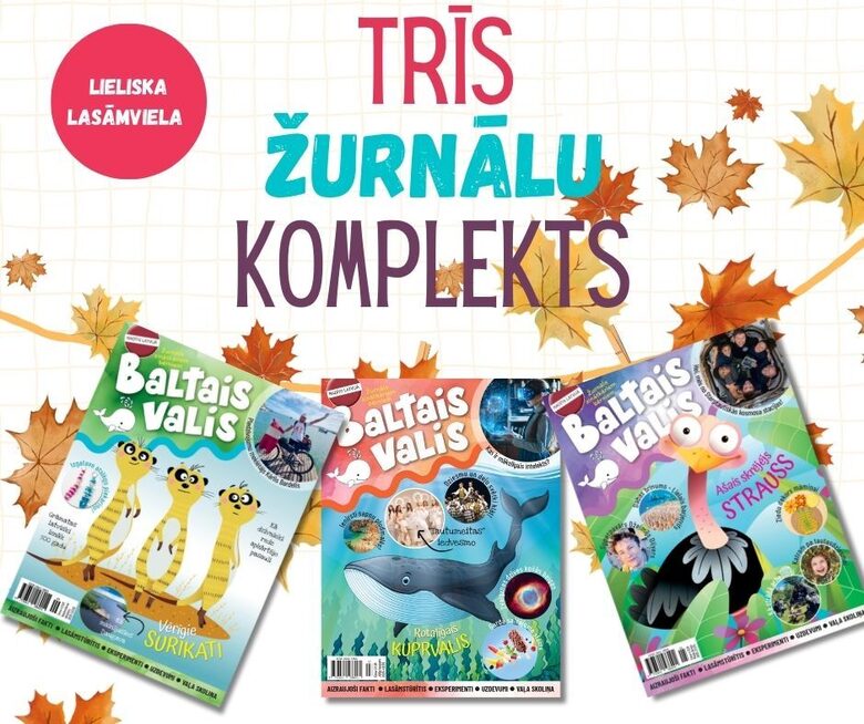 2025. gada 3 žurnālu komplektiņš