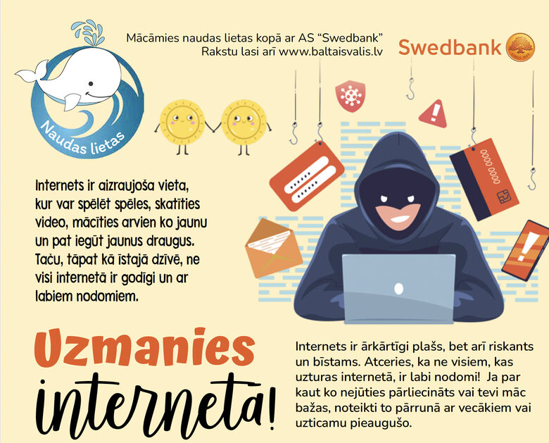 Naudas lietas Baltais Valis